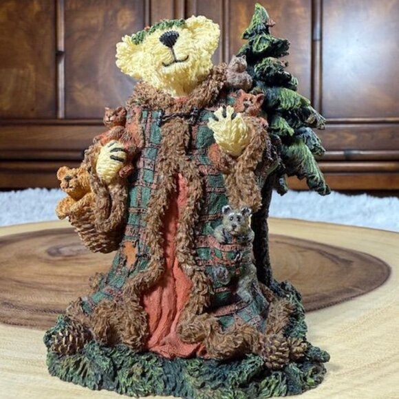 Vintage Boyds Bears Fern Woodsbeary with Pippen, Alvin, Timothy, Tumbles, Hootie - Picture 5 of 14